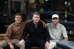 Amsterdam 10 mei 2022
Nathan v Kooperen Lil Kleine en Jacob Ferilli voor 1Amsterdam