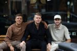 Amsterdam 10 mei 2022
Nathan v Kooperen Lil Kleine en Jacob Ferilli voor 1Amsterdam