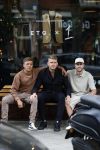 Amsterdam 10 mei 2022
Nathan v Kooperen Lil Kleine en Jacob Ferilli voor 1Amsterdam