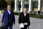 Amsterdam 15 april 2022
Rechtszaak tussen Rachel Hazes en haar ex werknemer Marieke v d Beek  in de rechtbank van Amsterdam.
Royce de Vries is de advocaat van rachel