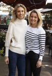 Amsterdam 
Marielle Smit met haar compagnon Lotte Brunninkhuis .