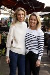 Amsterdam 
Marielle Smit met haar compagnon Lotte Brunninkhuis .