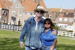 Enkhuizen 2 mei 2022
Peter Faber met zijn engelse vrouw Rosanna . Peter opent binnekort een expositie in Enkhuizen
