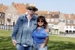 Enkhuizen 2 mei 2022
Peter Faber met zijn engelse vrouw Rosanna . Peter opent binnekort een expositie in Enkhuizen