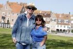 Enkhuizen 2 mei 2022
Peter Faber met zijn engelse vrouw Rosanna . Peter opent binnekort een expositie in Enkhuizen
