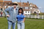 Enkhuizen 2 mei 2022
Peter Faber met zijn engelse vrouw Rosanna . Peter opent binnekort een expositie in Enkhuizen