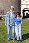 Enkhuizen 2 mei 2022
Peter Faber met zijn engelse vrouw Rosanna . Peter opent binnekort een expositie in Enkhuizen