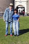 Enkhuizen 2 mei 2022
Peter Faber met zijn engelse vrouw Rosanna . Peter opent binnekort een expositie in Enkhuizen