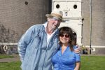 Enkhuizen 2 mei 2022
Peter Faber met zijn engelse vrouw Rosanna . Peter opent binnekort een expositie in Enkhuizen