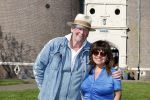 Enkhuizen 2 mei 2022
Peter Faber met zijn engelse vrouw Rosanna . Peter opent binnekort een expositie in Enkhuizen