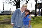 Enkhuizen 2 mei 2022
Peter Faber met zijn engelse vrouw Rosanna . Peter opent binnekort een expositie in Enkhuizen