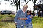 Enkhuizen 2 mei 2022
Peter Faber met zijn engelse vrouw Rosanna . Peter opent binnekort een expositie in Enkhuizen