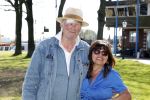 Enkhuizen 2 mei 2022
Peter Faber met zijn engelse vrouw Rosanna . Peter opent binnekort een expositie in Enkhuizen