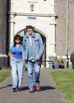 Enkhuizen 2 mei 2022
Peter Faber met zijn engelse vrouw Rosanna . Peter opent binnekort een expositie in Enkhuizen