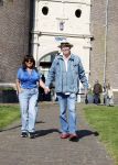 Enkhuizen 2 mei 2022
Peter Faber met zijn engelse vrouw Rosanna . Peter opent binnekort een expositie in Enkhuizen