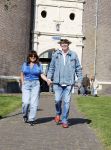 Enkhuizen 2 mei 2022
Peter Faber met zijn engelse vrouw Rosanna . Peter opent binnekort een expositie in Enkhuizen