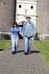 Enkhuizen 2 mei 2022
Peter Faber met zijn engelse vrouw Rosanna . Peter opent binnekort een expositie in Enkhuizen
