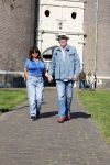 Enkhuizen 2 mei 2022
Peter Faber met zijn engelse vrouw Rosanna . Peter opent binnekort een expositie in Enkhuizen