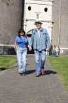 Enkhuizen 2 mei 2022
Peter Faber met zijn engelse vrouw Rosanna . Peter opent binnekort een expositie in Enkhuizen