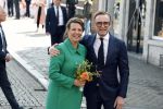 Maastricht 27 april 2022
Koningsdag wordt dit jaar in Maastricht gevierd . Aanwezig Koning Willem Alexander Koningin Maxima Prinses Amalia Prinses Alexia Prinses Ariane Prins Constantijn Prinses Laurentien Prins Maurits Prinses Marilene Prins Bernhard Prinses Annette Prins Floris Prinses Aimee Prins Pieter Christiaan en Prinses Annette.