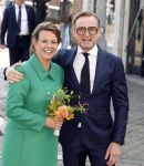 Maastricht 27 april 2022
Koningsdag wordt dit jaar in Maastricht gevierd . Aanwezig Koning Willem Alexander Koningin Maxima Prinses Amalia Prinses Alexia Prinses Ariane Prins Constantijn Prinses Laurentien Prins Maurits Prinses Marilene Prins Bernhard Prinses Annette Prins Floris Prinses Aimee Prins Pieter Christiaan en Prinses Annette.
