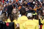 Maastricht 27 april 2022
Koningsdag wordt dit jaar in Maastricht gevierd . Aanwezig Koning Willem Alexander Koningin Maxima Prinses Amalia Prinses Alexia Prinses Ariane Prins Constantijn Prinses Laurentien Prins Maurits Prinses Marilene Prins Bernhard Prinses Annette Prins Floris Prinses Aimee Prins Pieter Christiaan en Prinses Annette.