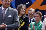 Maastricht 27 april 2022
Koningsdag wordt dit jaar in Maastricht gevierd . Aanwezig Koning Willem Alexander Koningin Maxima Prinses Amalia Prinses Alexia Prinses Ariane Prins Constantijn Prinses Laurentien Prins Maurits Prinses Marilene Prins Bernhard Prinses Annette Prins Floris Prinses Aimee Prins Pieter Christiaan en Prinses Annette.