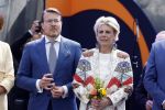 Maastricht 27 april 2022
Koningsdag wordt dit jaar in Maastricht gevierd . Aanwezig Koning Willem Alexander Koningin Maxima Prinses Amalia Prinses Alexia Prinses Ariane Prins Constantijn Prinses Laurentien Prins Maurits Prinses Marilene Prins Bernhard Prinses Annette Prins Floris Prinses Aimee Prins Pieter Christiaan en Prinses Annette.