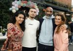 Amsterdam 29 april 2022
Opening Restaurant Poppys van Moise Trustfull Carola Kirschbaum en Britt Scholte in de amsterdamse pijp. Moise en haar broer Kayne en vader Orlando Trustfull en moeder Quinty