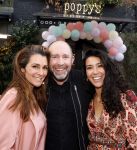 Amsterdam 29 april 2022
Opening Restaurant Poppys van Moise Trustfull Carola Kirschbaum en Britt Scholte in de amsterdamse pijp. Moise en Quinty Trustfull en Ramon Mesman