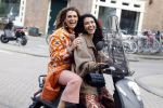 Amsterdam 29 april 2022
Opening Restaurant Poppys van Moise Trustfull Carola Kirschbaum en Britt Scholte in de amsterdamse pijp. Moise en Quinty Trustfull