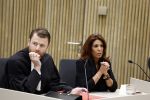 Amsterdam 15 april 2022
Rechtszaak tussen Rachel Hazes en haar ex werknemer Marieke v d Beek  in de rechtbank van Amsterdam.
Royce de Vries is de advocaat van rachel
