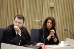 Amsterdam 15 april 2022
Rechtszaak tussen Rachel Hazes en haar ex werknemer Marieke v d Beek  in de rechtbank van Amsterdam.
Royce de Vries is de advocaat van rachel