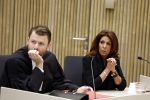 Amsterdam 15 april 2022
Rechtszaak tussen Rachel Hazes en haar ex werknemer Marieke v d Beek  in de rechtbank van Amsterdam.
Royce de Vries is de advocaat van rachel