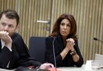 Amsterdam 15 april 2022
Rechtszaak tussen Rachel Hazes en haar ex werknemer Marieke v d Beek  in de rechtbank van Amsterdam.
Royce de Vries is de advocaat van rachel