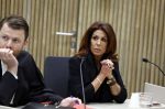 Amsterdam 15 april 2022
Rechtszaak tussen Rachel Hazes en haar ex werknemer Marieke v d Beek  in de rechtbank van Amsterdam.
Royce de Vries is de advocaat van rachel