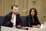Amsterdam 15 april 2022
Rechtszaak tussen Rachel Hazes en haar ex werknemer Marieke v d Beek  in de rechtbank van Amsterdam.
Royce de Vries is de advocaat van rachel