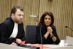 Amsterdam 15 april 2022
Rechtszaak tussen Rachel Hazes en haar ex werknemer Marieke v d Beek  in de rechtbank van Amsterdam.
Royce de Vries is de advocaat van rachel
