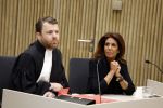 Amsterdam 15 april 2022
Rechtszaak tussen Rachel Hazes en haar ex werknemer Marieke v d Beek  in de rechtbank van Amsterdam.
Royce de Vries is de advocaat van rachel