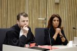 Amsterdam 15 april 2022
Rechtszaak tussen Rachel Hazes en haar ex werknemer Marieke v d Beek  in de rechtbank van Amsterdam.
Royce de Vries is de advocaat van rachel