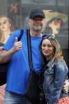 Amsterdam 7 mei 2022
Raymond v Barneveld met zijn vriendin/ verloofde Julia Evans op de pc hooftstraat.