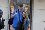 Amsterdam 7 mei 2022
Raymond v Barneveld met zijn vriendin/ verloofde Julia Evans op de pc hooftstraat.
