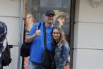 Amsterdam 7 mei 2022
Raymond v Barneveld met zijn vriendin/ verloofde Julia Evans op de pc hooftstraat.