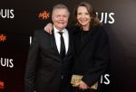 Amsterdam 11 april 2022
Premiere documentaire Louis  over het leven van Louis v Gaal in Tuschinski. Louis kwam samen met zijn vrouw Truus. Rene Mioch met een vriendin