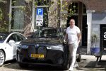 Amsterdam 19 april 2022
Robert Leroy in Amsterdam met zijn electrische BMW1X