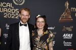 Rotterdam 28 april 2022
Musicalawards gala in Ahoy Rotterdam.
Sanne Kraaijkamp kwam met een vriend