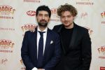 Amsterdam 10 mei 2022
Premiere Foodies in Tuschinski met oa Ilse warringa Holly Brood Sanne Langelaar Sanne Vogel Sinan Eroglu Quiah Shilue Roue Verveer en Johanna Hagen. Sinan Eroglu en Soy Kroon