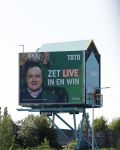 Utrecht 8 mei 2022
Toto abri met daarop alleen Dick Advocaat