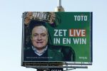 Utrecht 8 mei 2022
Toto abri met daarop alleen Dick Advocaat