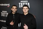 Amsterdam 25 april 2023
Premiere Mocro Maffia Tatta van Videoland.
Ahmed Bouyaghroumni (links) en Ouail Riffi